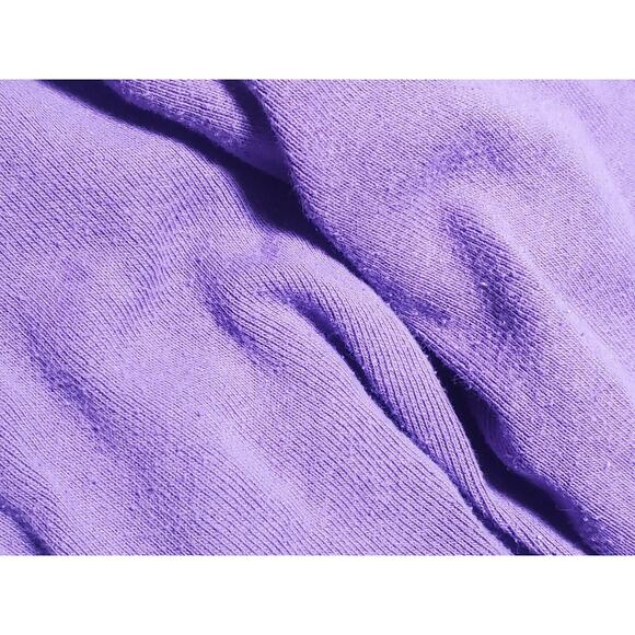 Vintage 1990s Baby Girls Small Steps Purple White Plaid Pants Outfit Set 18m - Picture 4 of 6